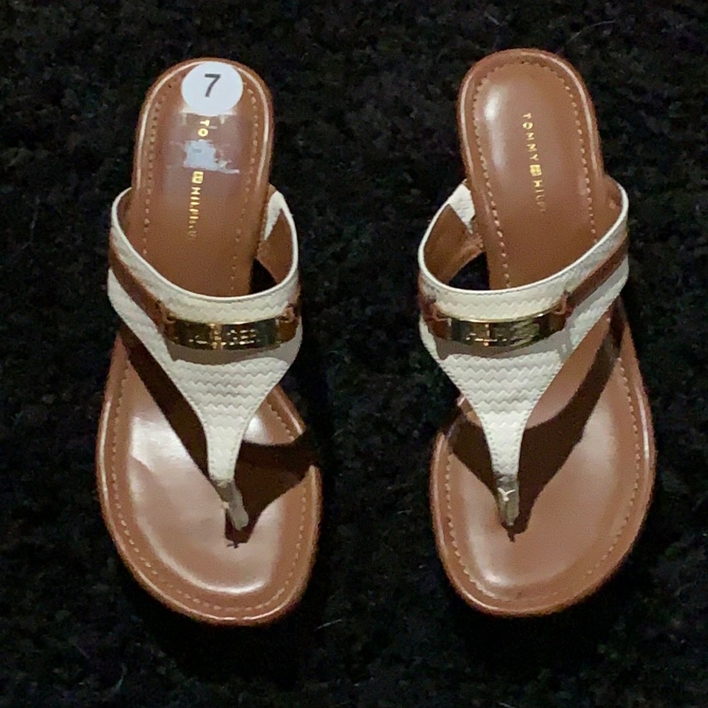 Tommy Hilfiger wedge sandals